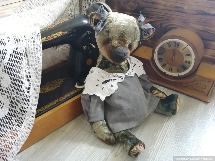 Brigitte мишка-тедди — Авторские мишки Тедди и друзья: фото