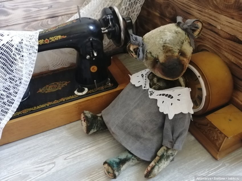 Brigitte мишка-тедди — Авторские мишки Тедди и друзья: фото