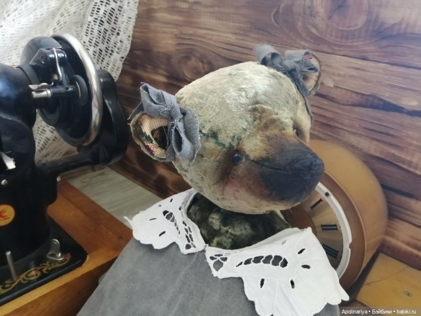 Brigitte мишка-тедди — Авторские мишки Тедди и друзья: фото