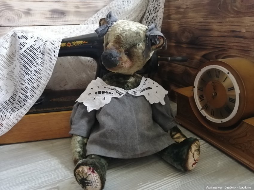 Brigitte мишка-тедди — Авторские мишки Тедди и друзья: фото (фото 3)