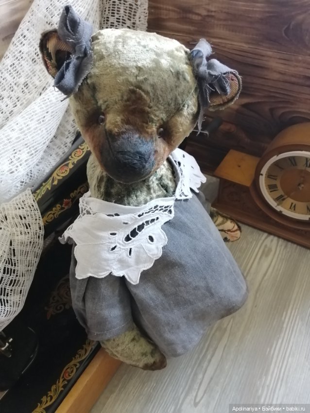 Brigitte мишка-тедди — Авторские мишки Тедди и друзья: фото (фото 6)