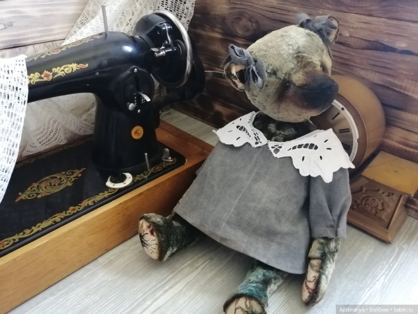 Brigitte мишка-тедди — Авторские мишки Тедди и друзья: фото