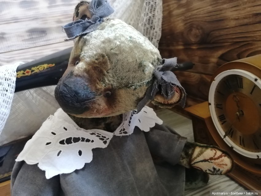 Brigitte мишка-тедди — Авторские мишки Тедди и друзья: фото (фото 9)