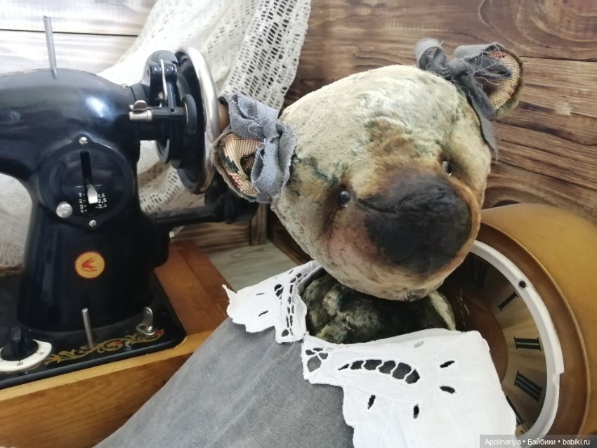 Brigitte мишка-тедди — Авторские мишки Тедди и друзья: фото