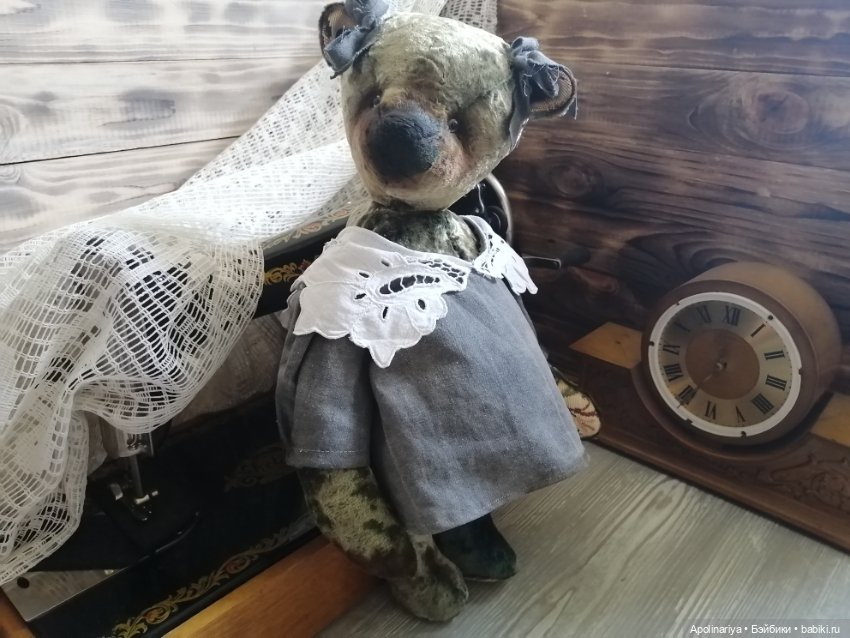 Brigitte мишка-тедди — Авторские мишки Тедди и друзья: фото (фото 5)