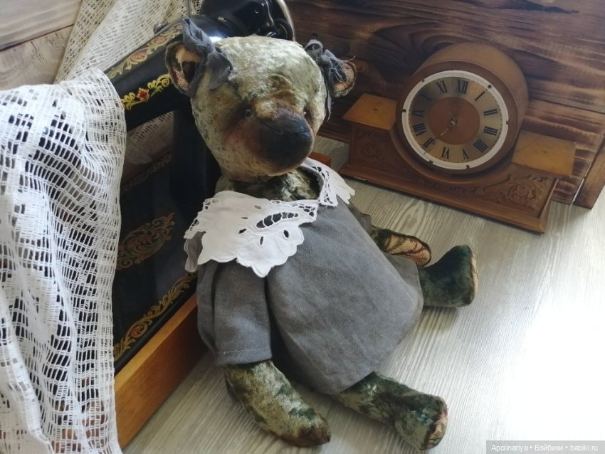 Brigitte мишка-тедди — Авторские мишки Тедди и друзья: фото