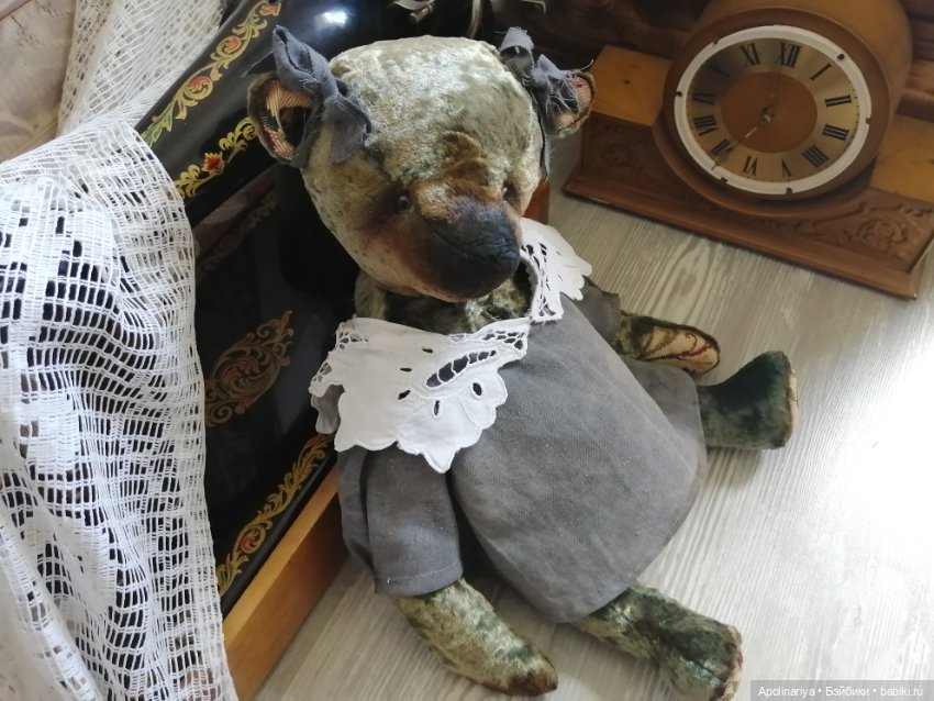 Brigitte мишка-тедди — Авторские мишки Тедди и друзья: фото