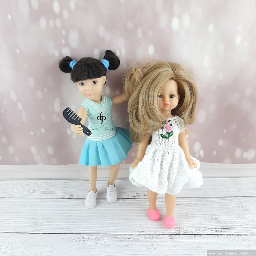 Игра в парикмахера: дети и куклодети (фото 3)