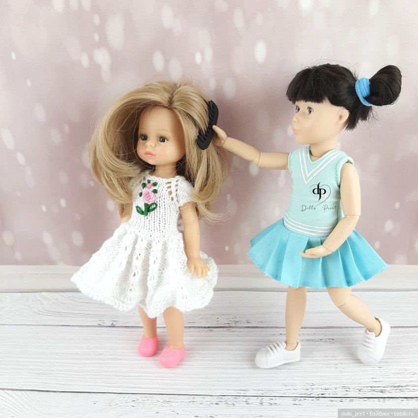 Игра в парикмахера: дети и куклодети (фото 4)