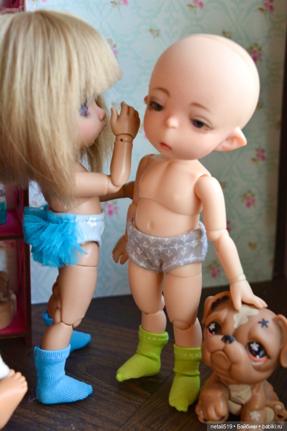 Трусики для крох — Фотоистории с куклами BJD (БЖД): сериалы (фото 3)