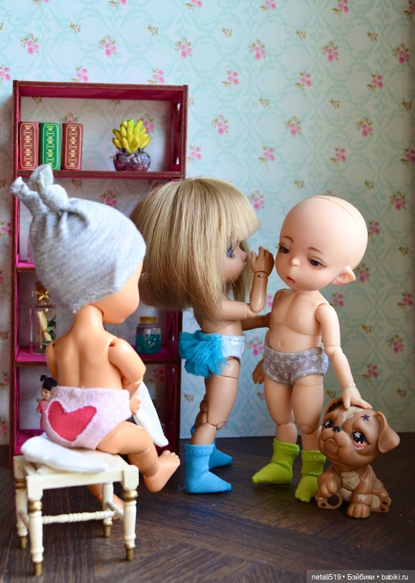 Трусики для крох — Фотоистории с куклами BJD (БЖД): сериалы