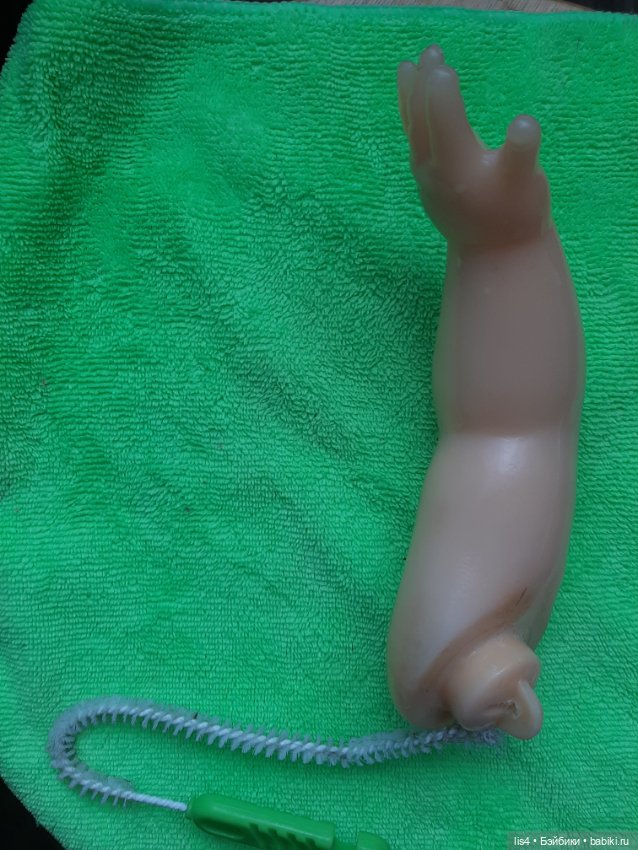 Чистим внутреннюю часть конечности (фото 9)