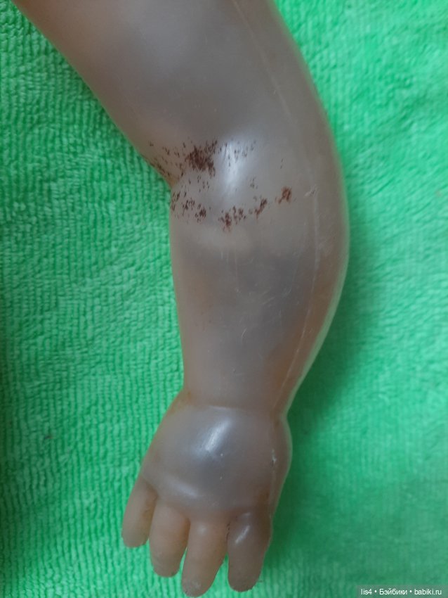 Чистим внутреннюю часть конечности (фото 4)