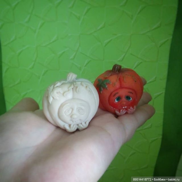 Силиконовая тыква — Авторские куклы из силикона: реалистичные (фото 2)