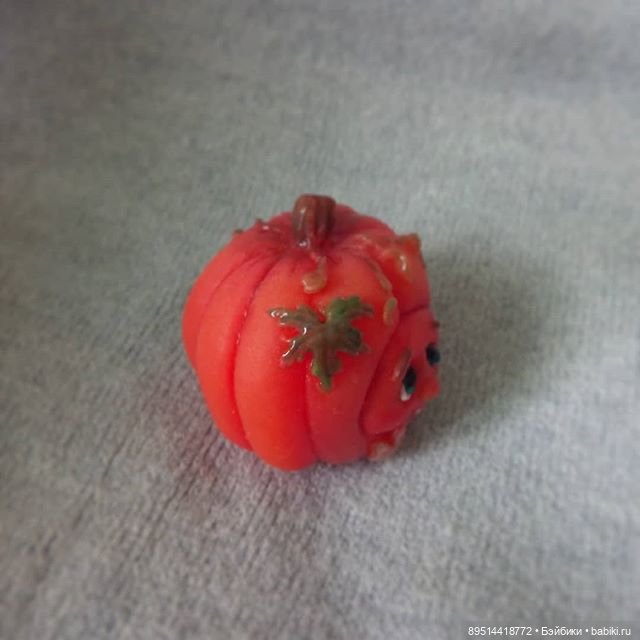 Силиконовая тыква — Авторские куклы из силикона: реалистичные (фото 6)