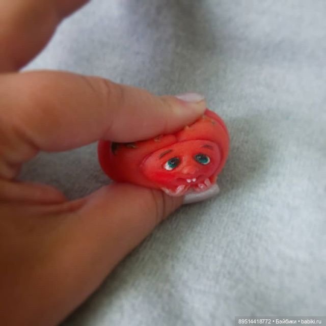 Силиконовая тыква — Авторские куклы из силикона: реалистичные (фото 5)