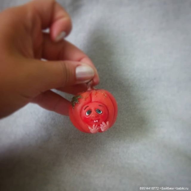 Силиконовая тыква — Авторские куклы из силикона: реалистичные (фото 8)