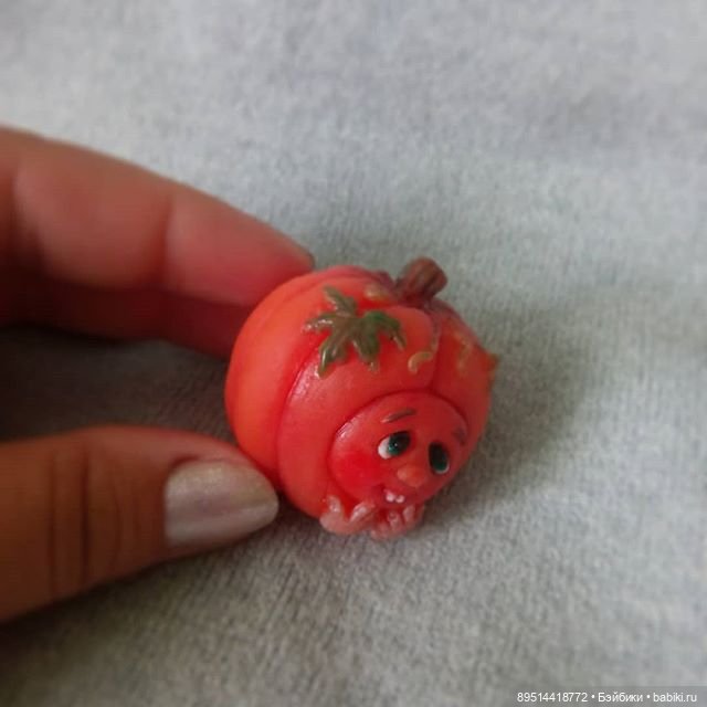 Силиконовая тыква — Авторские куклы из силикона: реалистичные (фото 4)