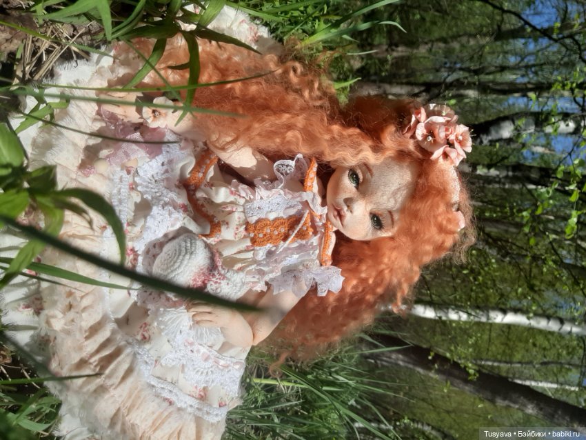 Моя первая текстильная куколка (фото 3)