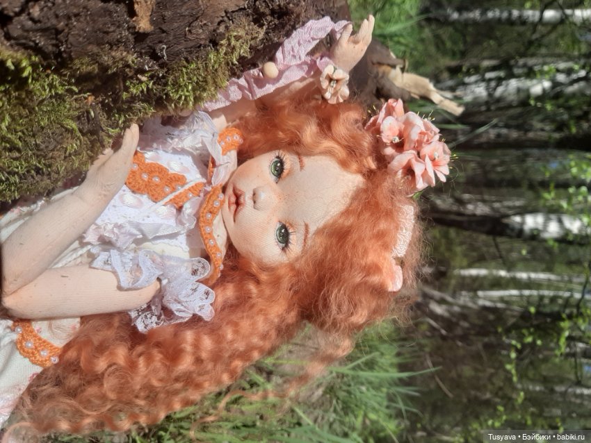 Моя первая текстильная куколка (фото 2)