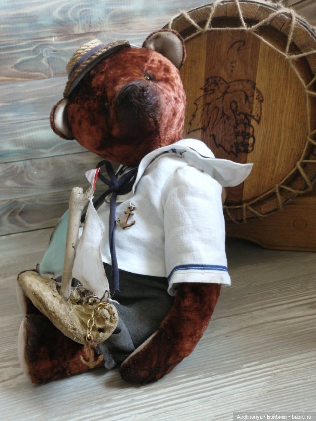 Duncan мишка-тедди — Авторские мишки Тедди и друзья: фото (фото 10)