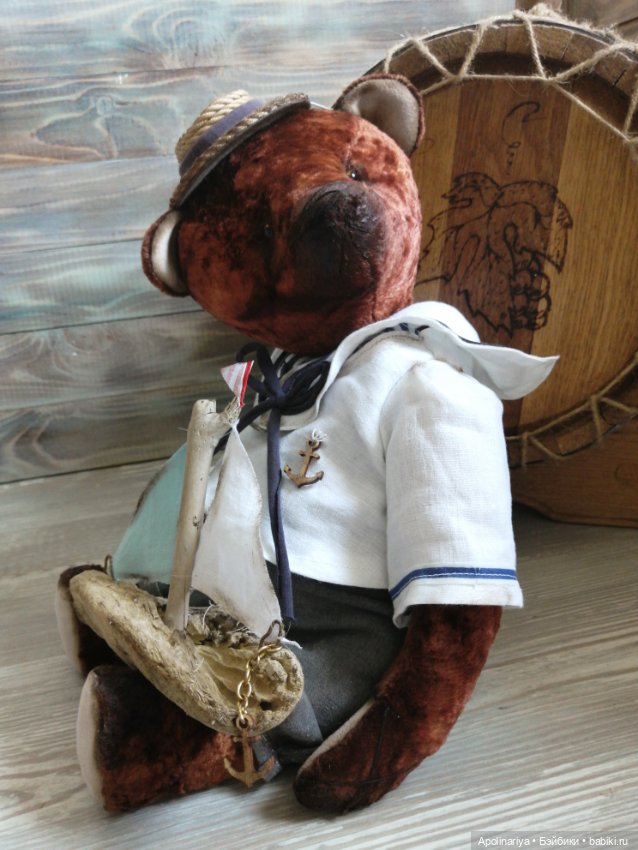 Duncan мишка-тедди — Авторские мишки Тедди и друзья: фото (фото 9)