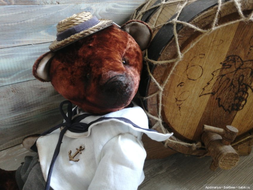 Duncan мишка-тедди — Авторские мишки Тедди и друзья: фото (фото 4)