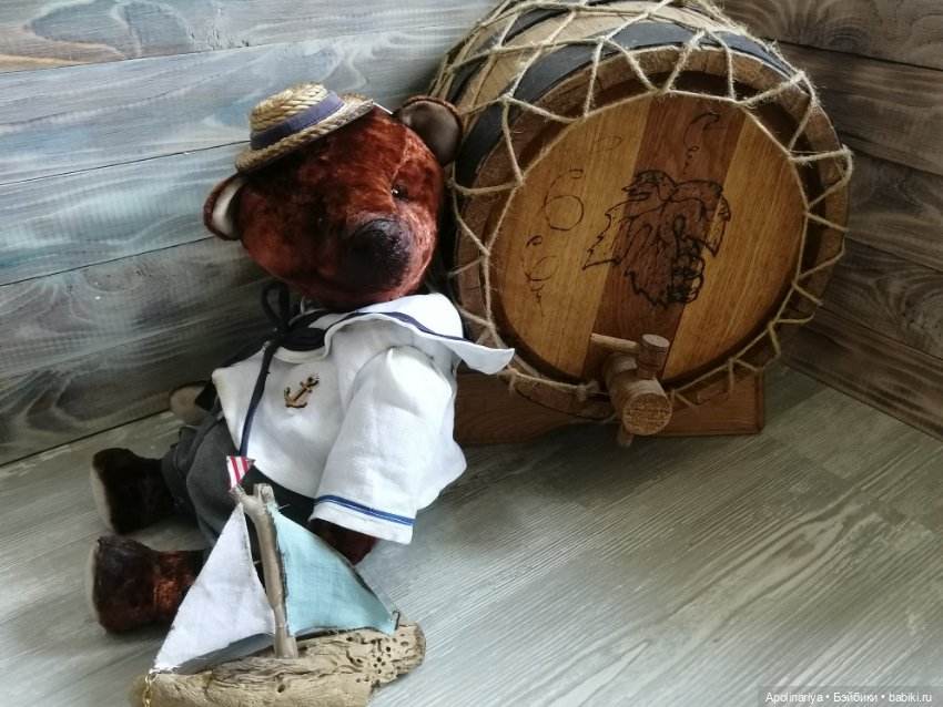 Duncan мишка-тедди — Авторские мишки Тедди и друзья: фото (фото 3)