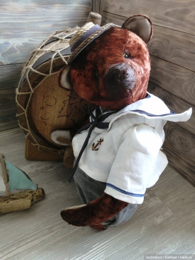 Duncan мишка-тедди — Авторские мишки Тедди и друзья: фото (фото 7)