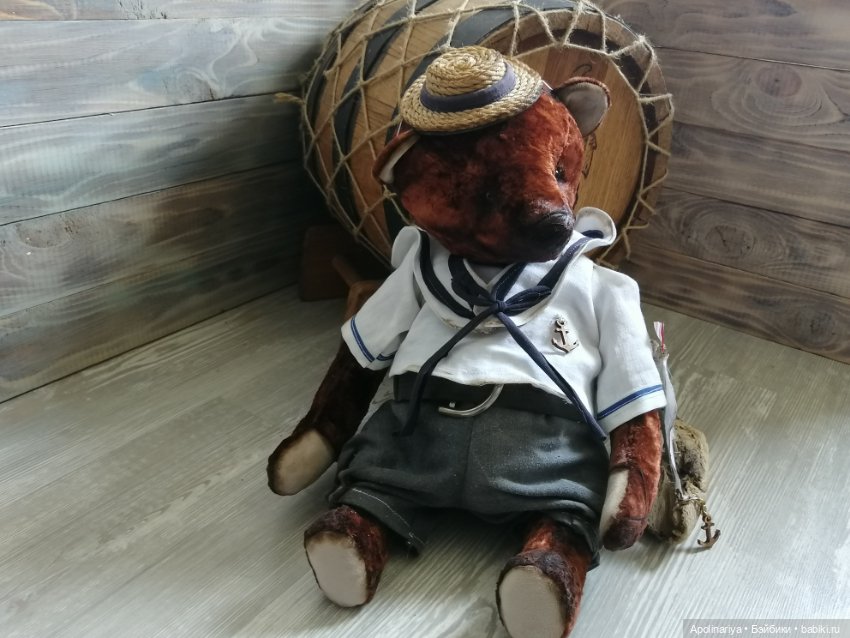 Duncan мишка-тедди — Авторские мишки Тедди и друзья: фото (фото 2)