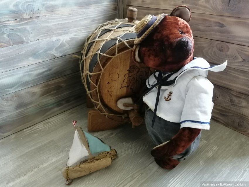 Duncan мишка-тедди — Авторские мишки Тедди и друзья: фото (фото 5)