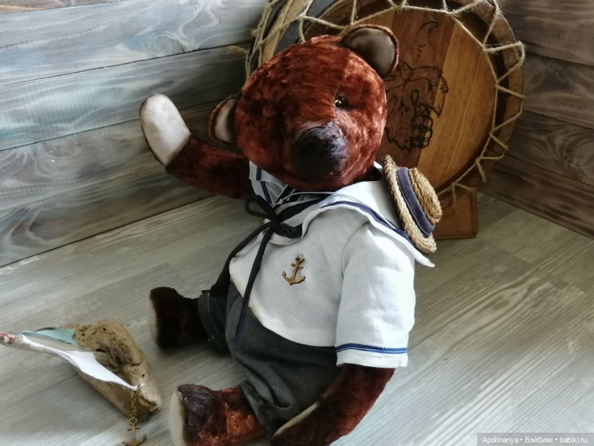 Duncan мишка-тедди — Авторские мишки Тедди и друзья: фото