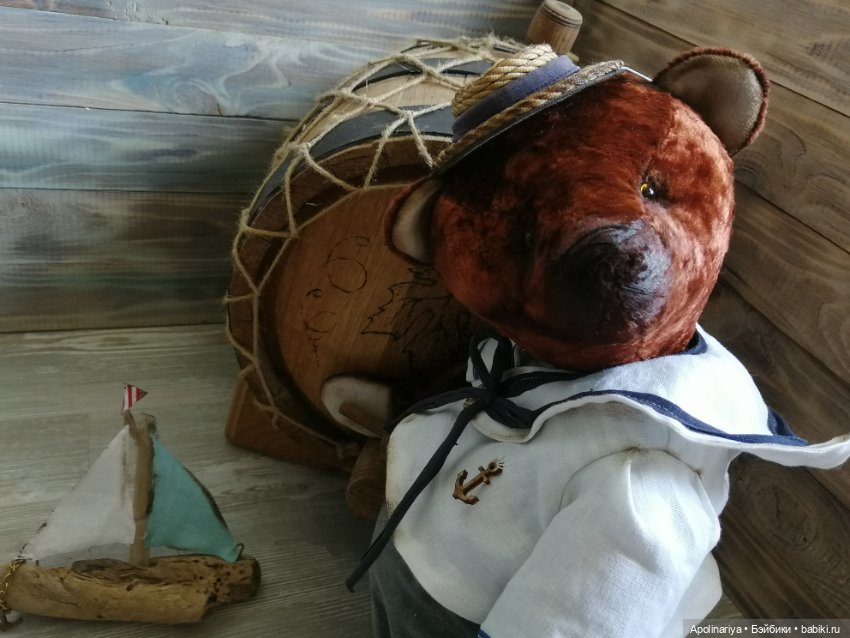 Duncan мишка-тедди — Авторские мишки Тедди и друзья: фото (фото 6)