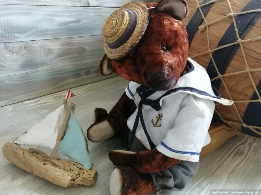 Duncan мишка-тедди — Авторские мишки Тедди и друзья: фото