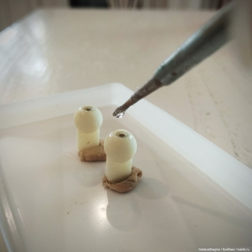 Процесс работы над куклой