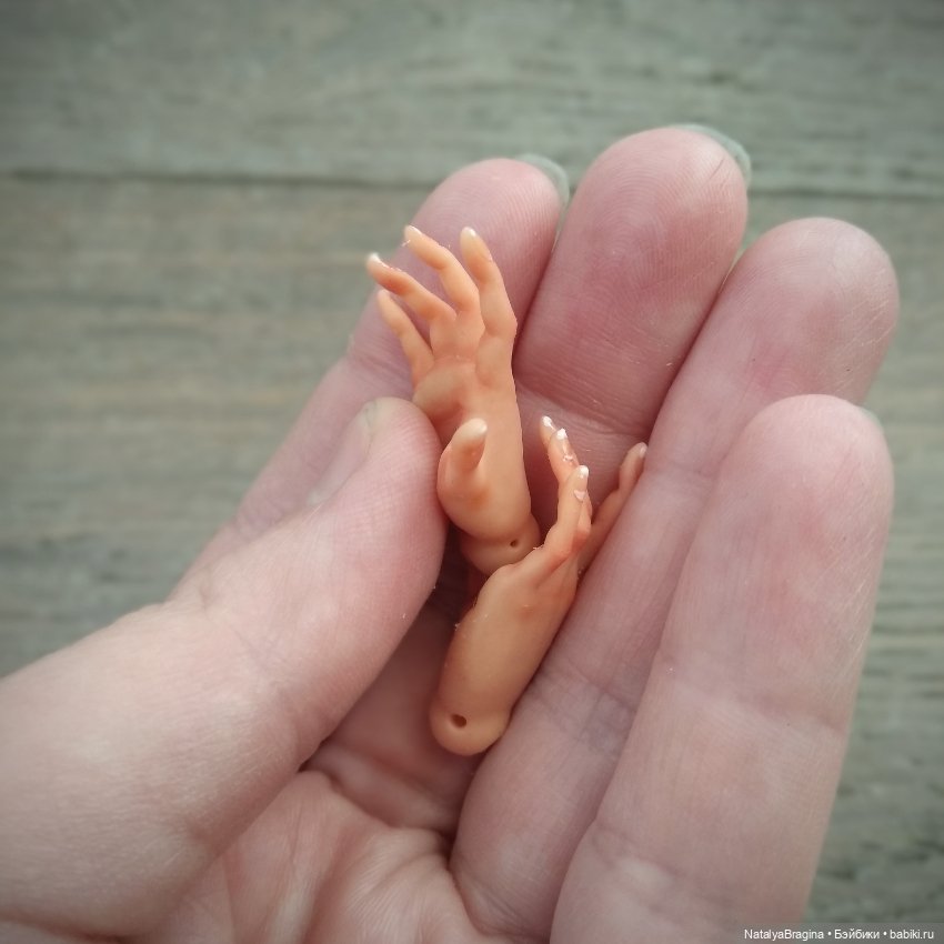 Процесс работы над куклой