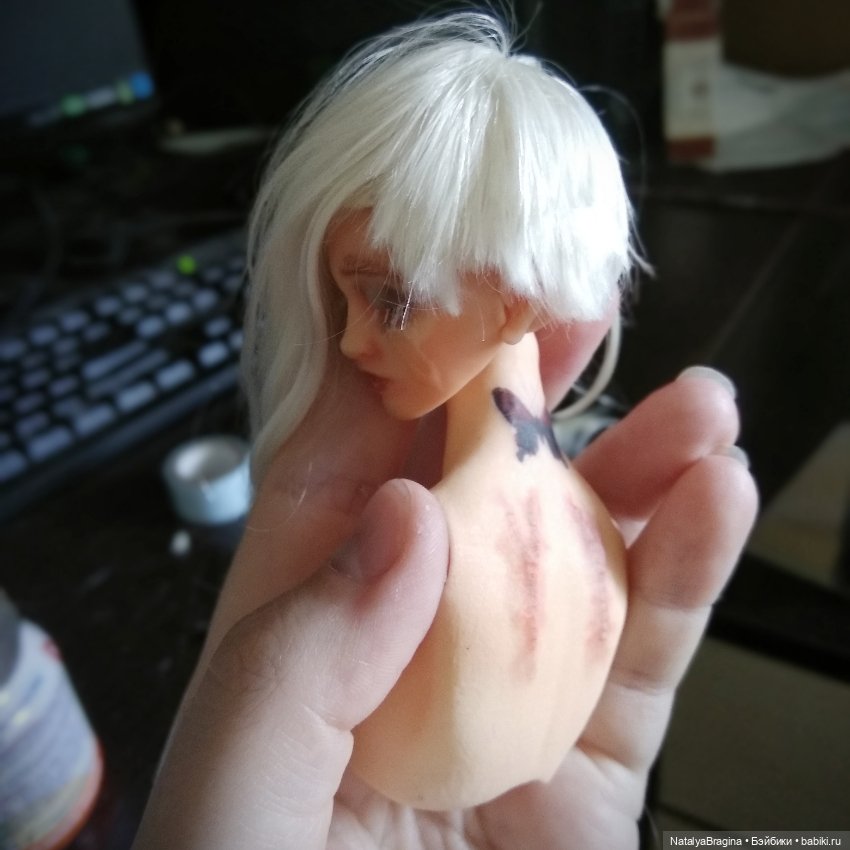 Процесс работы над куклой