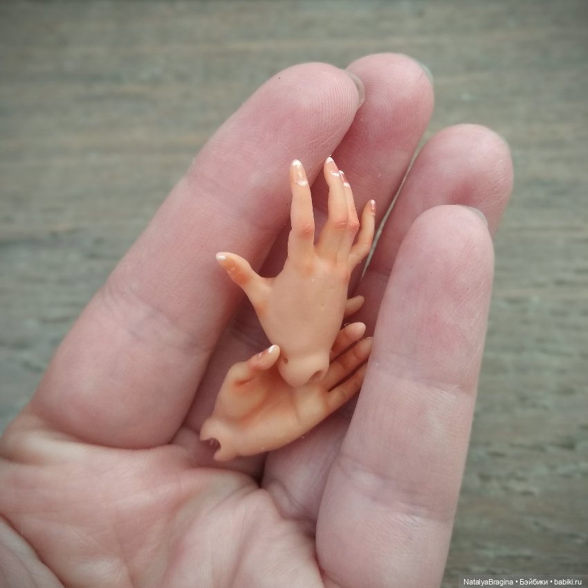 Процесс работы над куклой