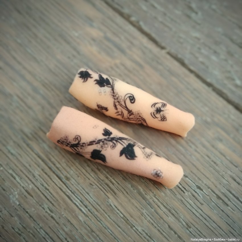 Процесс работы над куклой