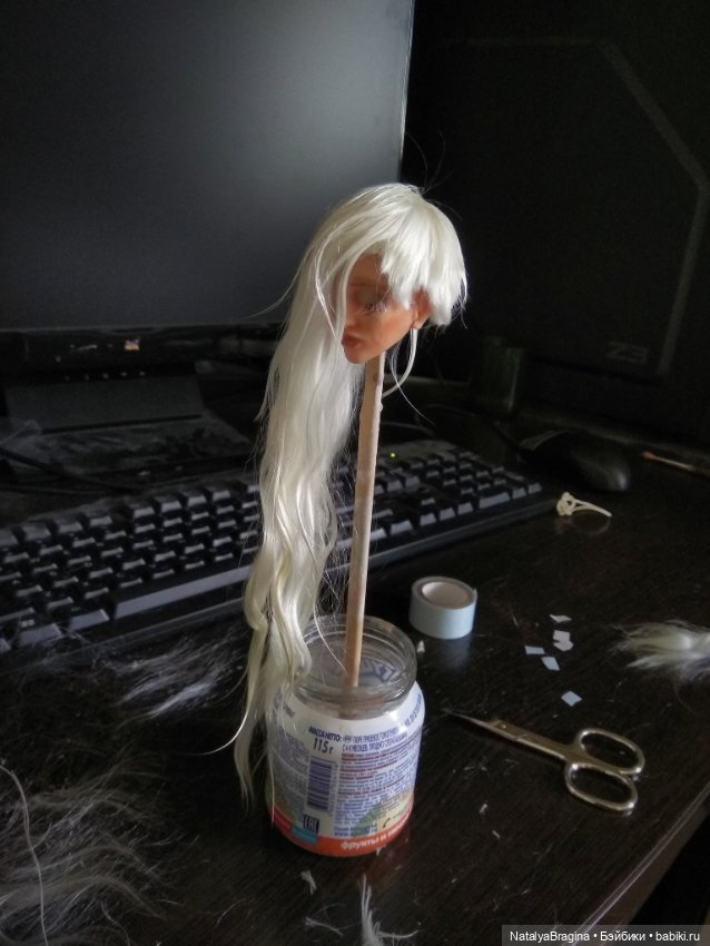 Процесс работы над куклой (фото 9)