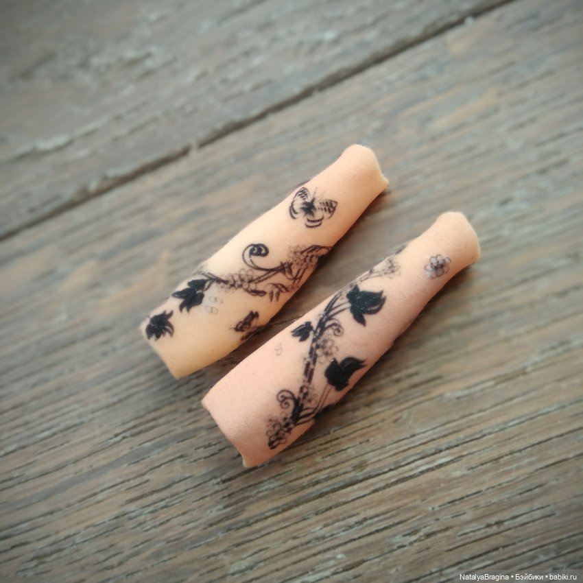 Процесс работы над куклой