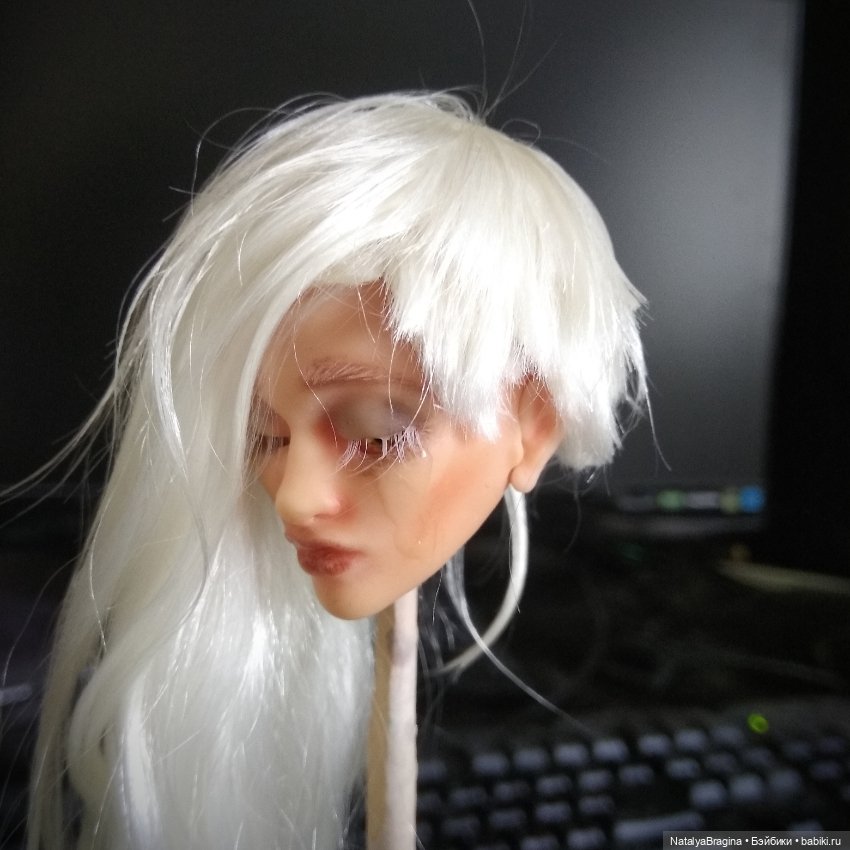 Процесс работы над куклой