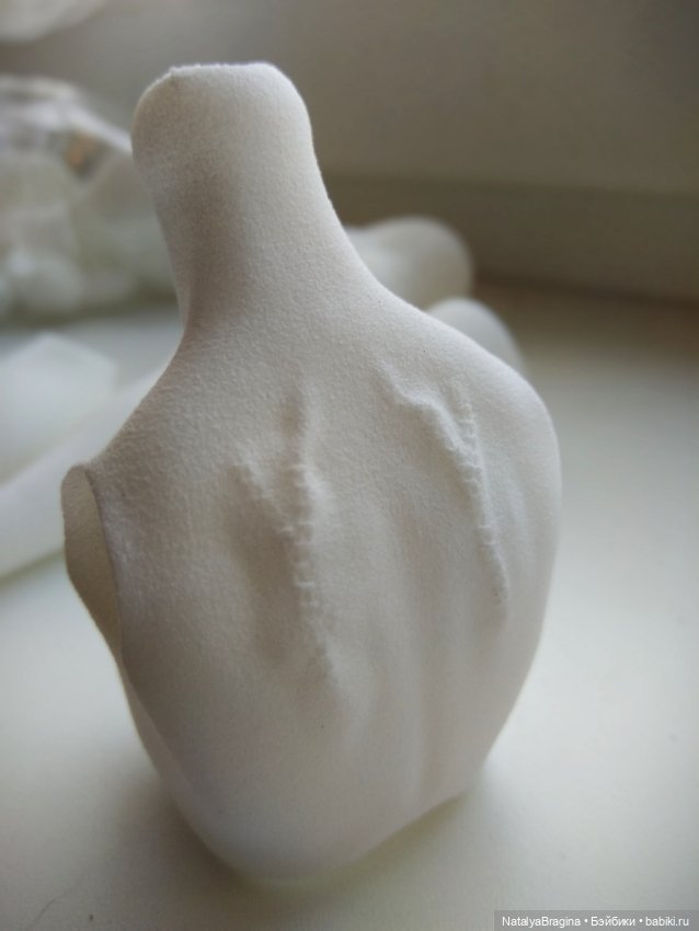 Процесс работы над куклой