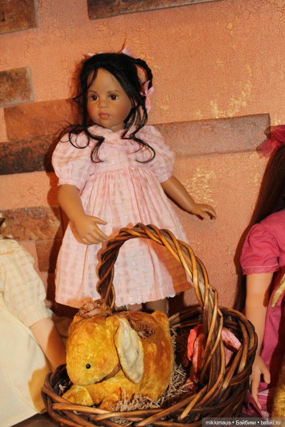 Куколки Hildegard Gunzel и кролик Маффин