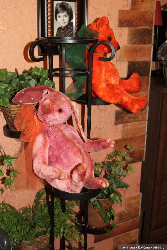 Куколки Hildegard Gunzel и кролик Маффин (фото 8)