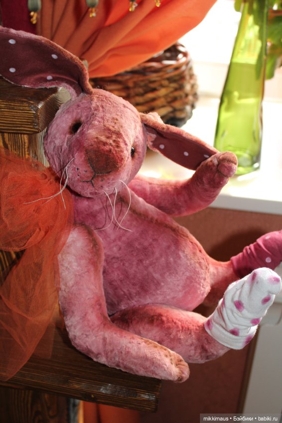 Куколки Hildegard Gunzel и кролик Маффин