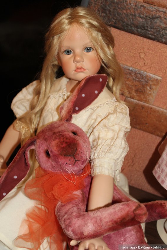 Куколки Hildegard Gunzel и кролик Маффин (фото 4)