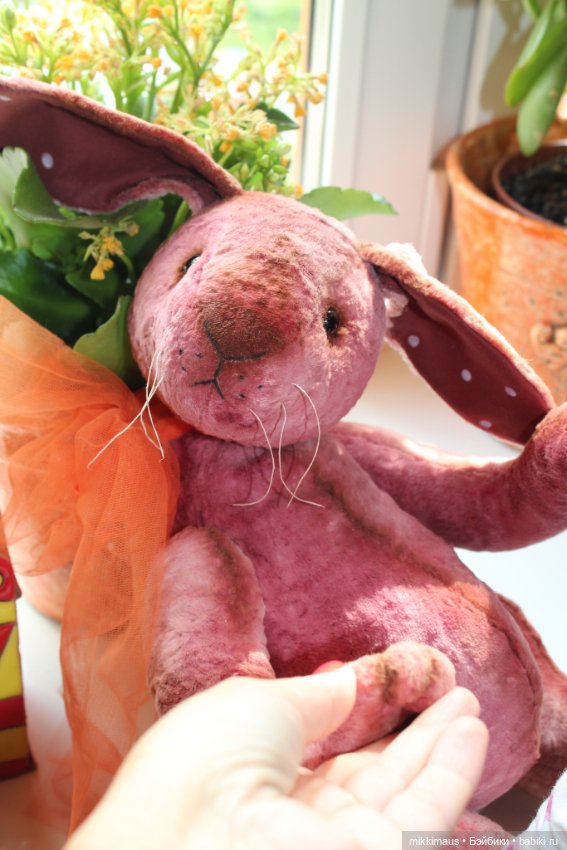 Куколки Hildegard Gunzel и кролик Маффин