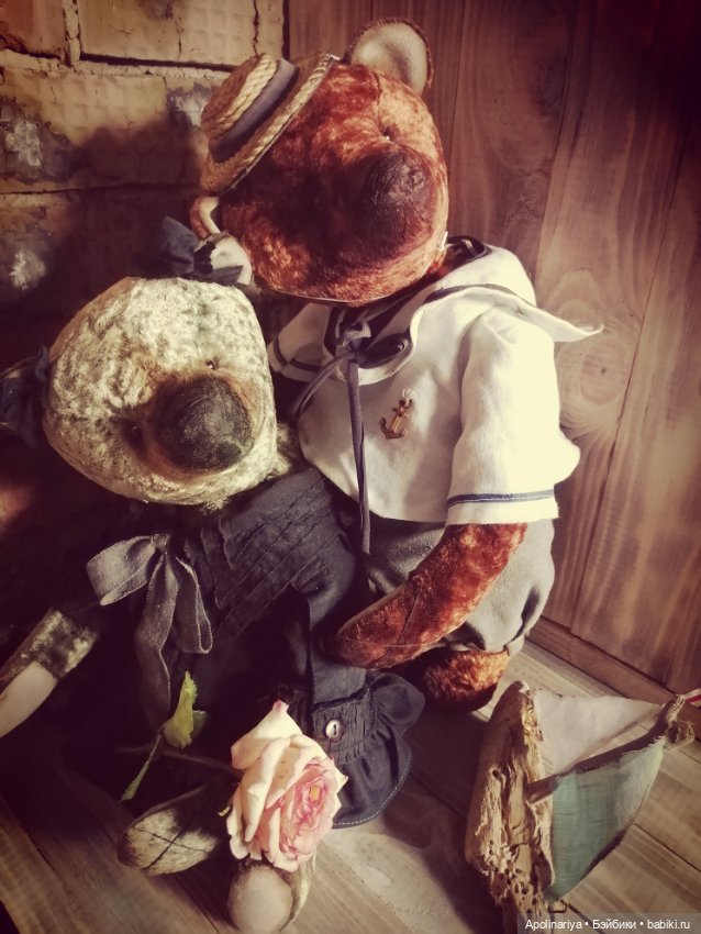 Marie, мишка из прошлого — Авторские мишки Тедди и друзья: фото