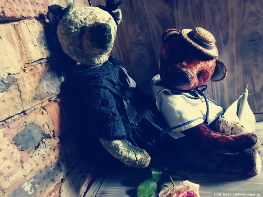 Marie, мишка из прошлого — Авторские мишки Тедди и друзья: фото (фото 5)